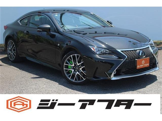 RC 350 Fスポーツ 318PS赤革エアシート衝突軽減ナビ純正19AW