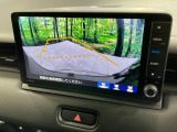 【バックカメラ】駐車時に後方がリアルタイム映像で確認できます。大型商業施設や立体駐車場での駐車時や、夜間のバック時に大活躍!運転スキルに関わらず、今や必須となった装備のひとつです!