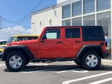 ラングラー アンリミテッド サンセットオレンジ 4WD 