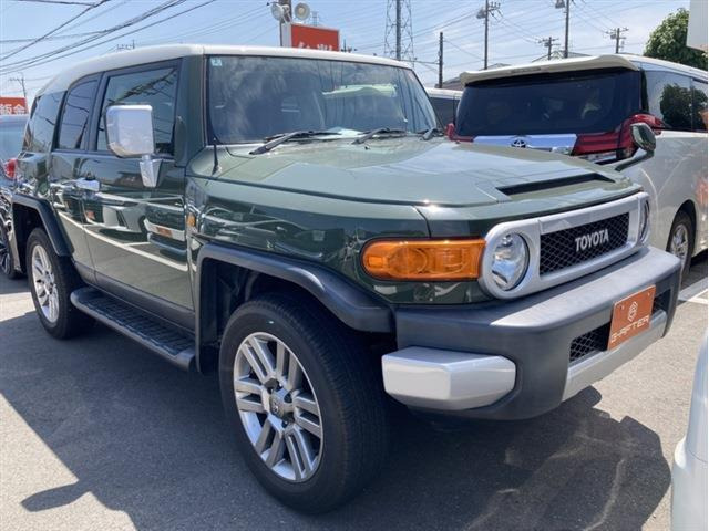 FJクルーザー 4.0 カラーパッケージ 4WD 1オーナー希少色!!純正ナビBカメラTV20AW