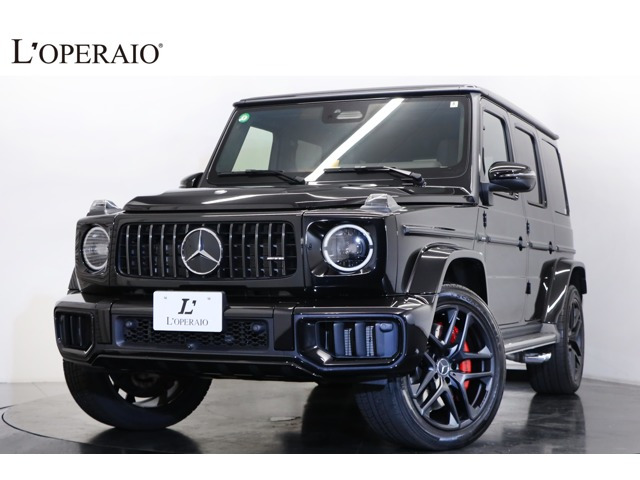 Gクラス AMG G63 ローンチ エディション (ISG搭載モデル) 4WD 左H SR マヌファクトゥ...