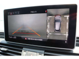 サラウンドビューカメラと8個のセンサーで駐車をサポートしてくれます。