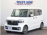 ホンダ N-BOXカスタム ターボ  ワンオーナー社外8型ナビBカメラドラレコ
