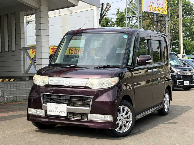 タントカスタム X 4WD 電動格納ミラー CD