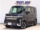 スズキ スペーシアカスタム ハイブリッド(HYBRID)  XSターボ  ワンオーナー9インチナビ全方位カメラ