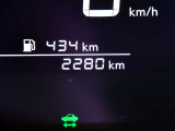 入庫時の走行距離です。当社の試乗車として使用していましたので少ない走行の車両です。