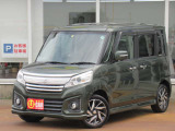 スペーシアカスタム XS ターボ デュアルカメラブレーキサポート 4WD 後期 全方位カメ...