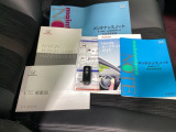取扱説明書やメンテナンスノートもそろっています。