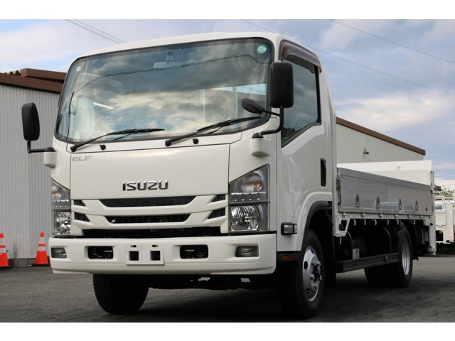 エルフ  平ボディ 1.7t ワイドロング4WD アルミブロックパワーゲート(PG)