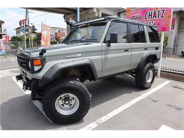 ランドクルーザー70 4.2 ZX ディーゼル 4WD マットグレーII全塗装 5MTディーゼル