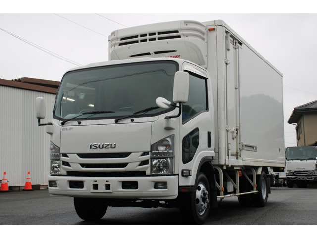 エルフ 冷蔵冷凍車 2.75t 格納パワーゲート 2室2エバ 低温 4WD 車両総重量7130kg