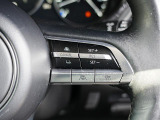 前走車両の速度に合せて、自車の速度を調整できる「MRCC(マツダレーダークルーズコントロール)」を装備しています。