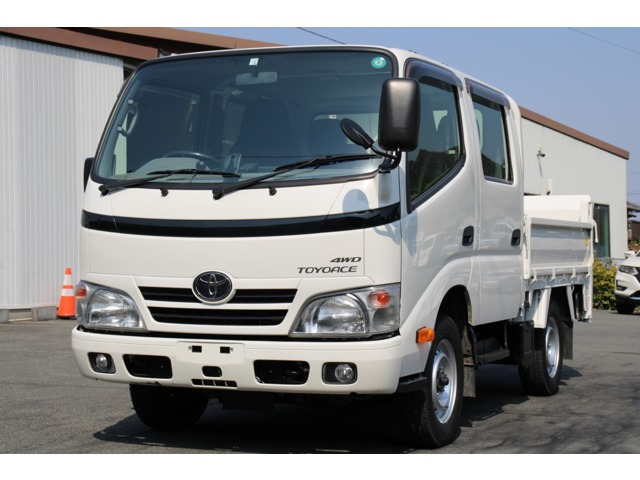 トヨエース  Wキャブ 0.9t パワーゲート(PG) 4WD 全低床