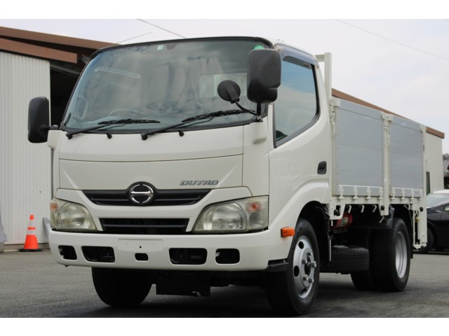 デュトロ  平ボディ-3t パワーゲート(PG) アルミブロック 車両総重量5955kg