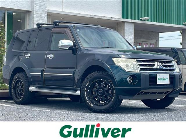 パジェロ 3.2 ロング スーパーエクシード ディーゼル 4WD 4WD 本革シート