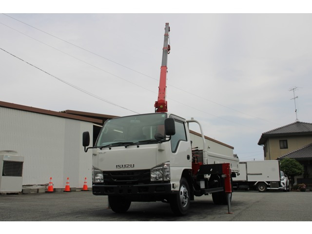 エルフ クレーン 4段 2t ラジコン 車両総重量5685kg 荷台内寸3716x1794x359
