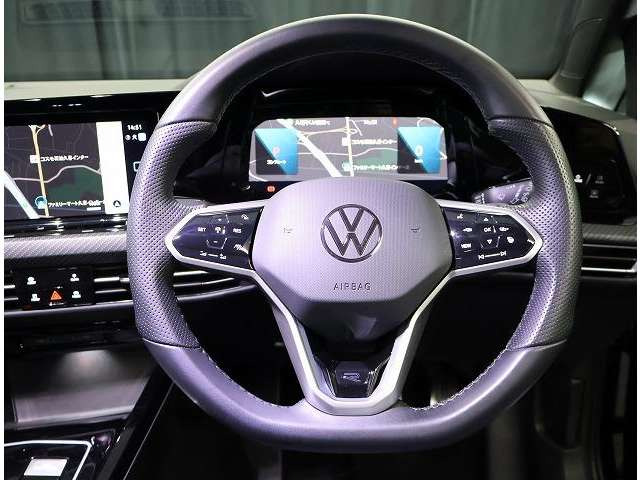 Volkswagen ステアリングホイール 3本スポーク