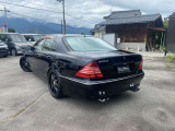 【W220後期 S350BRABUS仕様入庫!!】BRABUS前後バンパー&4本出しマフラー&19インチアルミ&エンブレム全て正規品本物パーツ/ロワリングKIT/4灯バンパーフォグ/純正バイキセノンライト/メッキピラー/黒革シート
