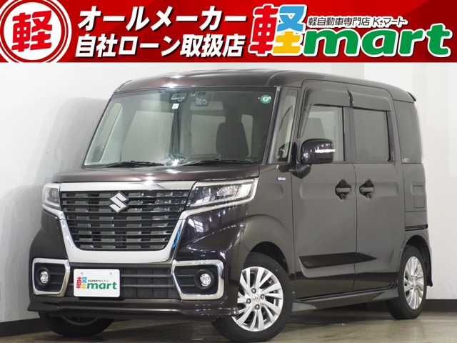 スペーシアカスタム ハイブリッド(HYBRID)  GS シ-トH ETC PSD DSBS ナビTVBTDVD 14A...
