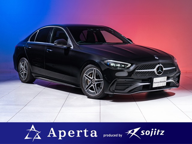 Cクラス C220d アバンギャルド AMGライン (ISG搭載モデル) 地デジ大画面ナビ360カメ...