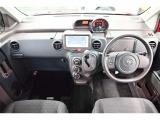 見通しのよいすっきりとした視界で、運転もしやすいです。
