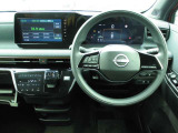 運転席周りはすっきりとしています。