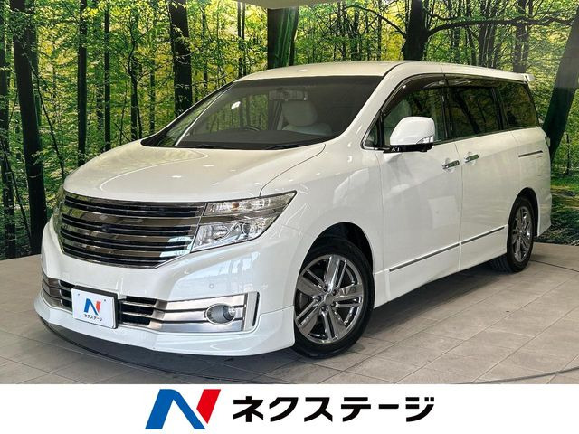 エルグランド  ライダー 白本革シート マニュアルシート
