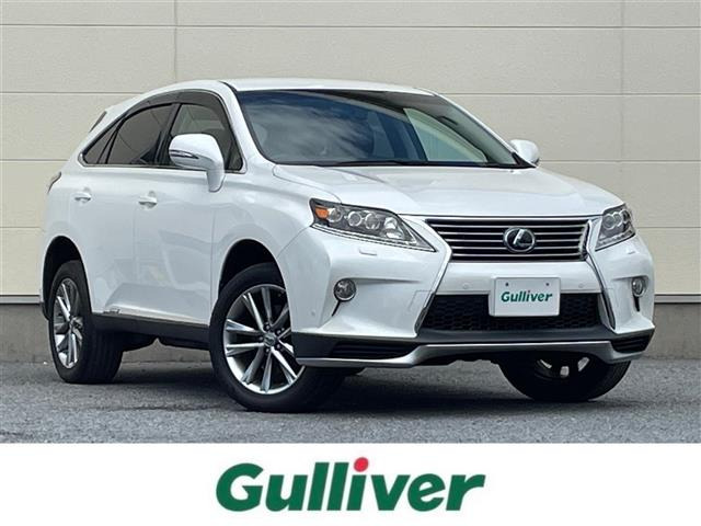 RX 450h バージョンL 4WD 本革シート