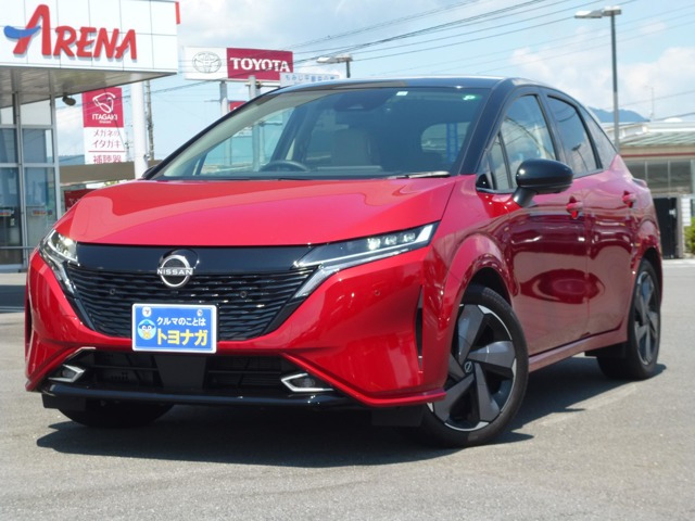 ノートオーラ 1.2 G FOUR レザーエディション 4WD メーカー純正9インチナビアラウンドM