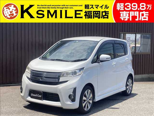 eKカスタム T 4WD ナビ・Bluetooth・CD・Bカメラ・ETC