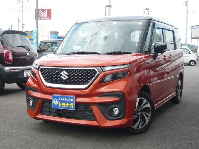 ソリオバンディット 1.2 ハイブリッド(HYBRID) MV 地デジ純正9インチナビ全方位カメ...