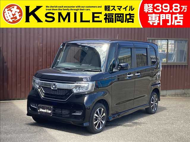 N-BOXカスタム G L ホンダセンシング 4WD 両側スライド片側電動ドア・Bカメラ・ETC