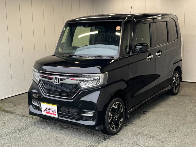 N-BOXカスタム G L ターボ ホンダセンシング 4WD ナビ フルセグ バックカメラ ETC