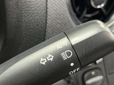 AUTOの位置にセットしておくと、暗くなったら自動でライトの点灯をサポートしてくれます!高速道路でのトンネル通過時など便利です!