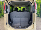 普段のお買い物や通勤、送迎等に十分な荷室スペースを確保しております。セカンドシートを倒すと、大きな荷物の積載も可能です♪