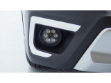 消費電力の少ないLEDヘッドランプを採用しています。フォグランプもLED仕様になっています。