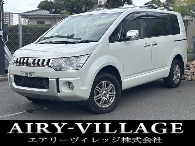 デリカD:5 2.2 ロイヤルエクシード 4WD ワンオーナー車/両側パワスラ/後席モニター
