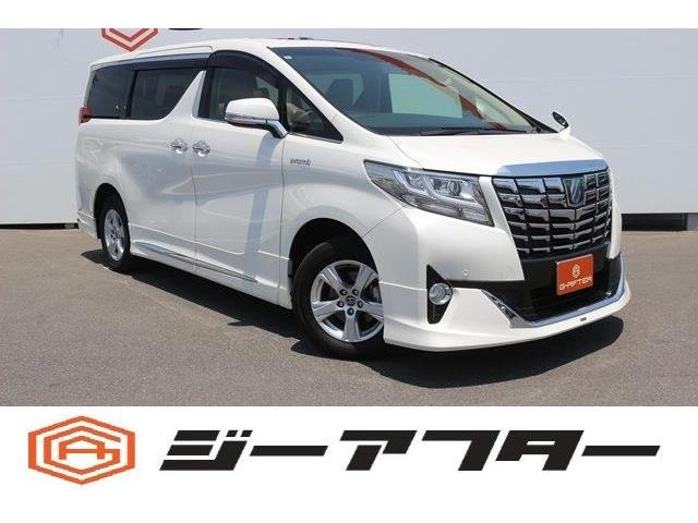 アルファード ハイブリッド 2.5 X E-Four 4WD モデリスタサンルーフ11型ナビ後席モニ...
