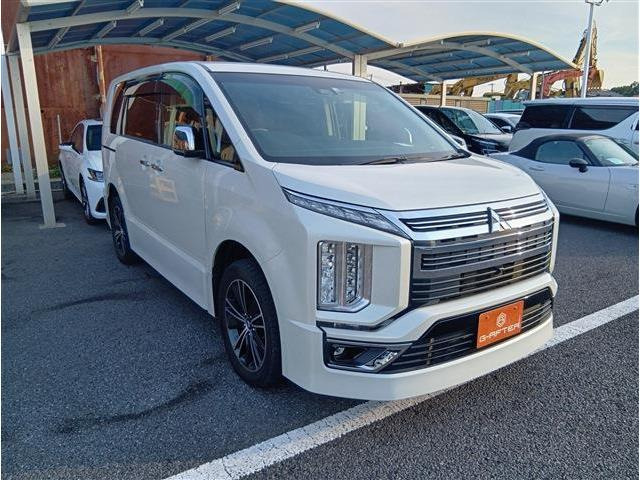 デリカD:5 アーバンギア 2.2 P エディション 4WD 社外ナビBカメラTV電動Rゲート両側...