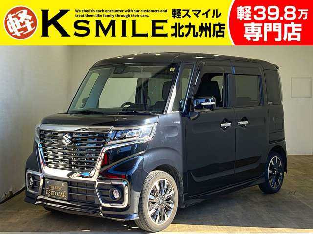 スペーシアカスタム ハイブリッド(HYBRID)  XSターボ ナビ フルセグ DVD Bluetooth ...