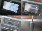 現在では必需品のナビが装備されています。オーディオはAM・FMラジオ・CD・Bluetooth・AUX・が使えます。快適ドライブの強い味方です!