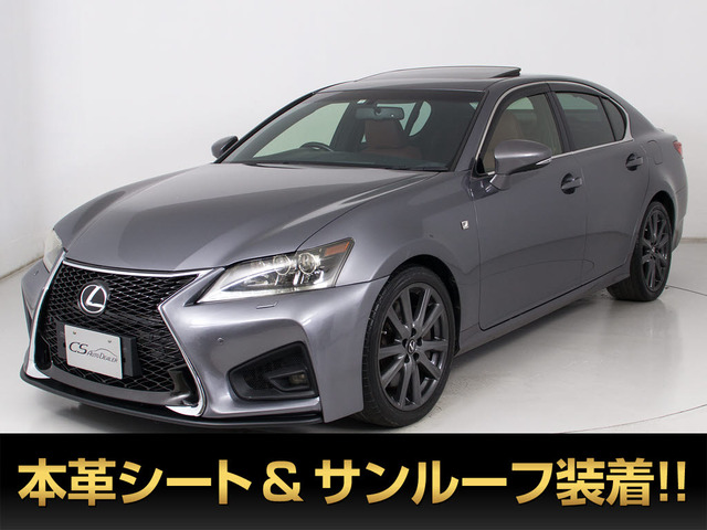 GS 350 Fスポーツ サンルーフ 赤本革 ★禁煙★
