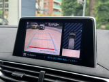 360度ビュー機能付きバックカメラは視認性も良好です。