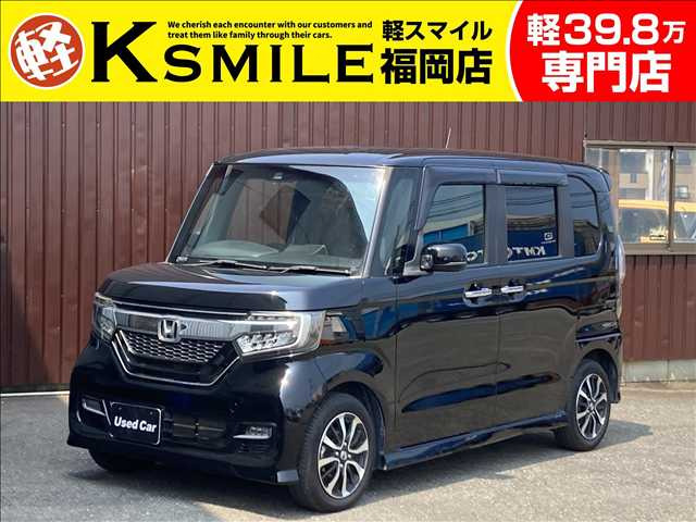 N-BOXカスタム G L ホンダセンシング 両側スライド片側電動ドア・Bカメラ・CD