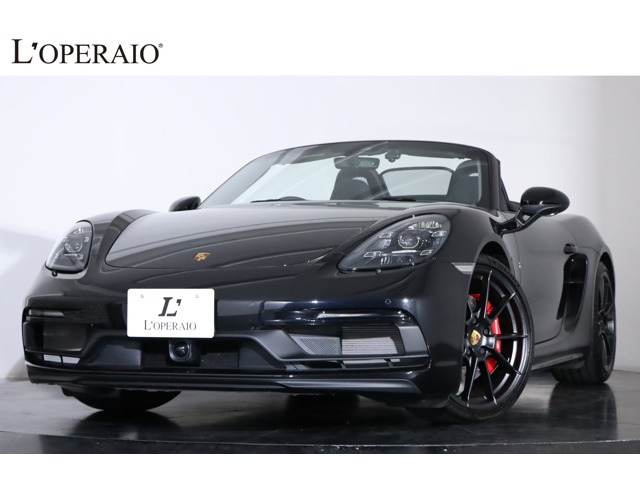 718ボクスター GTS 4.0 PDK ACC ベンチレーター茶幌 E&D マルチステア