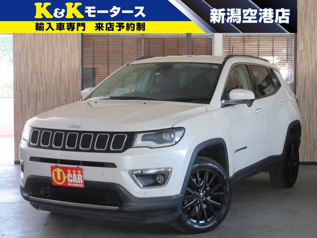 コンパス リミテッド 4WD 関東仕入 純正ナビ 地デジ 革/電動シート