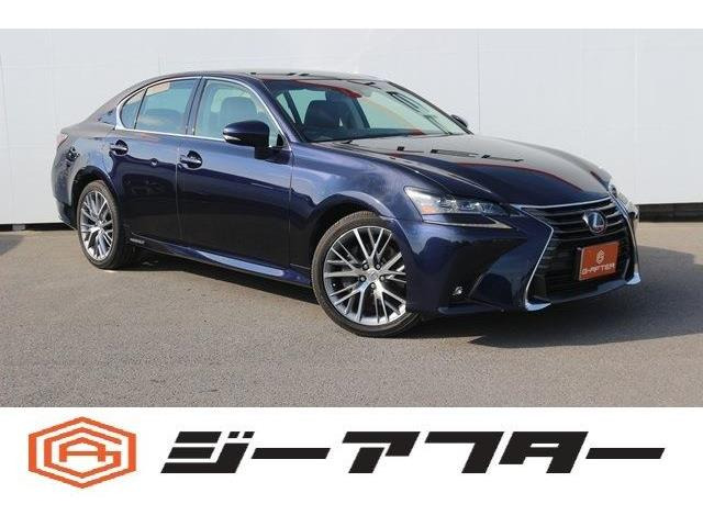 GS 450h バージョンL 後期型3眼LED茶革ナビTV電動トランクOP19AW