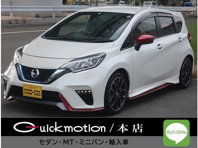 ノート 1.6 NISMO S MT・NISMOマフラー・ナビTVカメラBluetooth