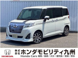 トヨタルーミーカスタムGーT、純正メモリーナビやLEDライト、両側電動スライドドアやリヤカメラ、ターボエンジンです。