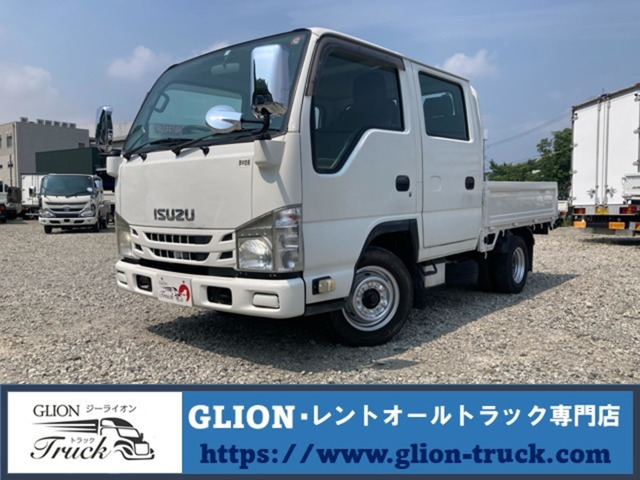 エルフ  1.5t積・5MT・Wキャブ・低床